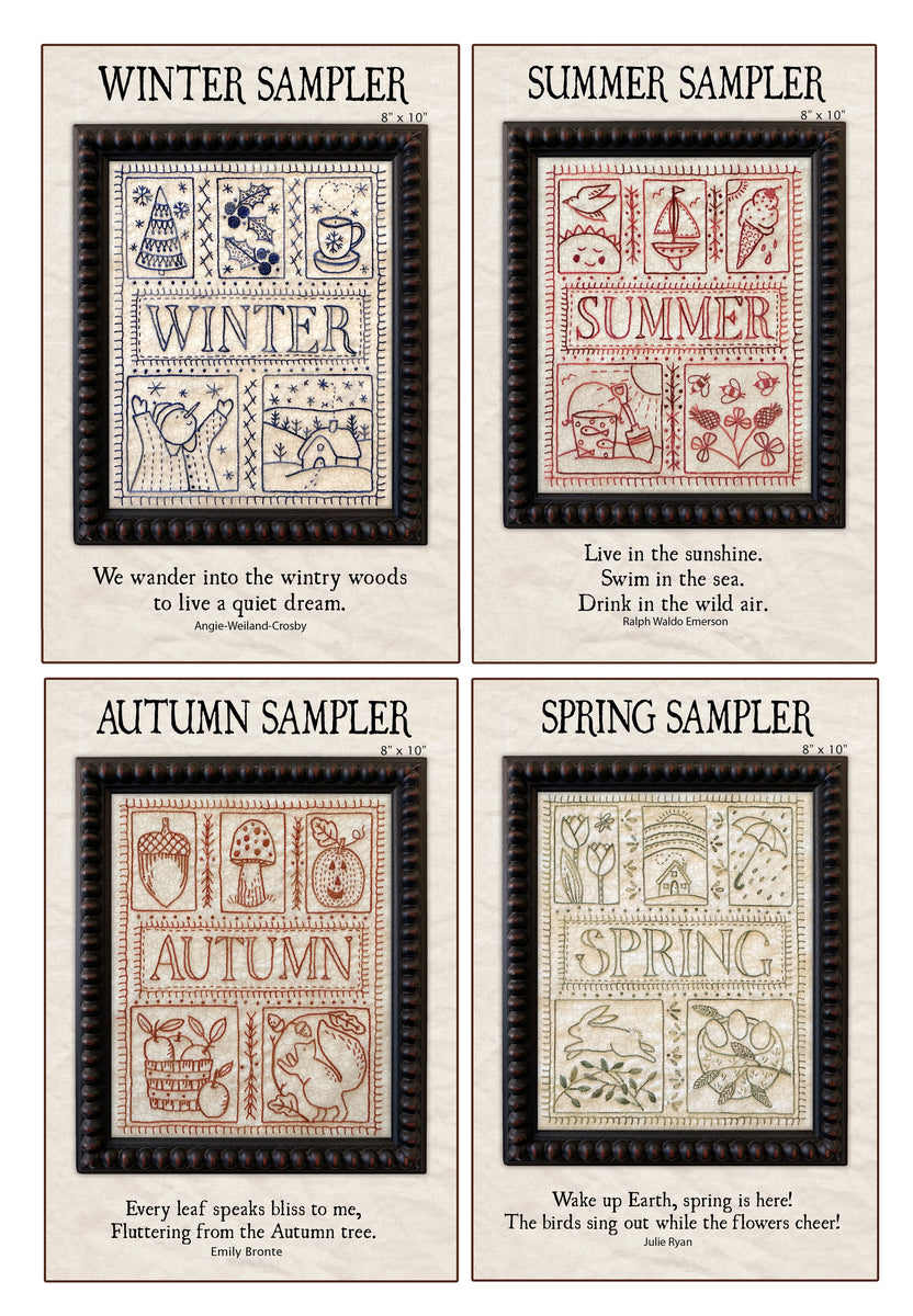 「Dr. H. Crott & K. Schmelzer」希少カタログ4冊セット Four Season Sampler Patterns – Kathy Schmitz
