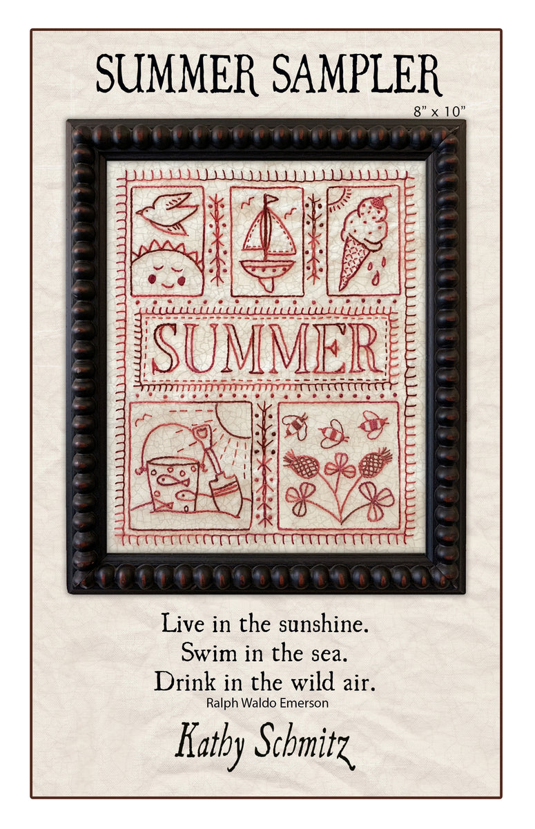 Summer Sampler digital pattern – Kathy Schmitz