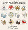 Gather 'Round the Seasons - PDF stitch and color guide - NOT PATTERNS