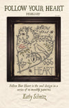 Follow Your Heart - February PDF DOWNLOAD PATTERN