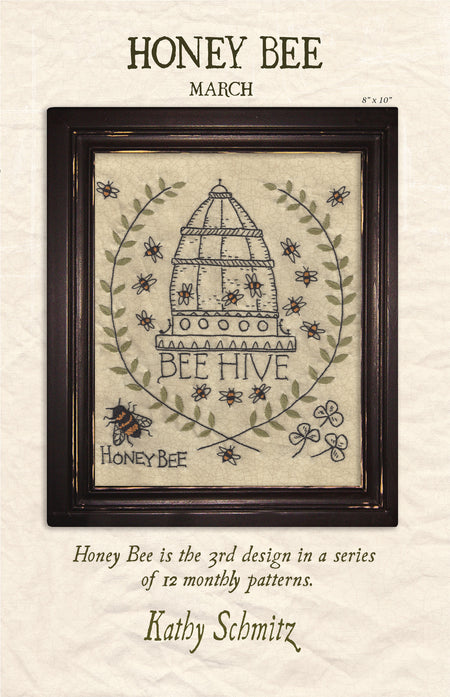Honey Bee - March PDF pattern