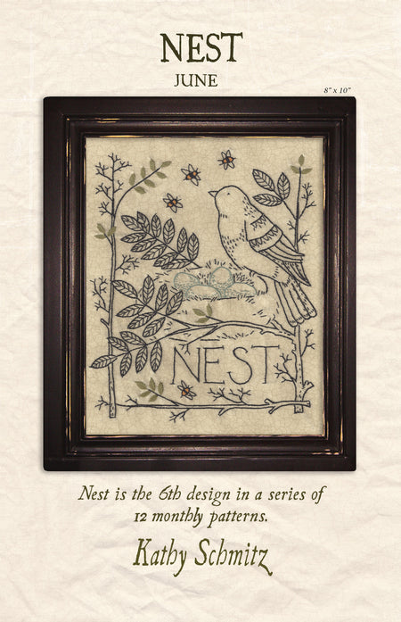 Nest - June digital pattern