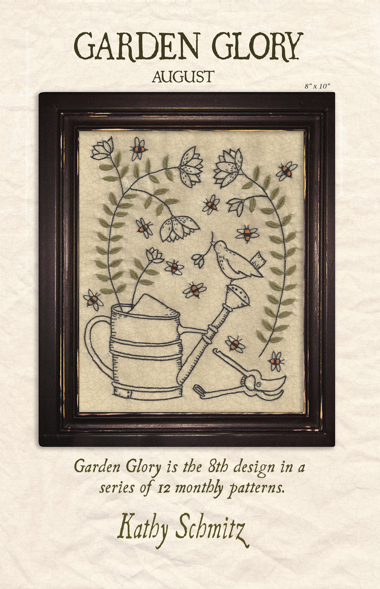 Garden Glory - August digital pattern