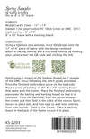 Spring Sampler digital pattern